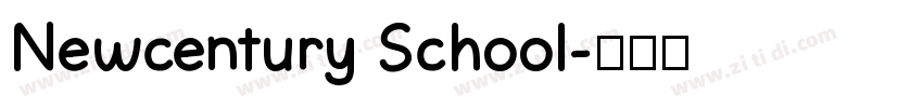 Newcentury School字体转换